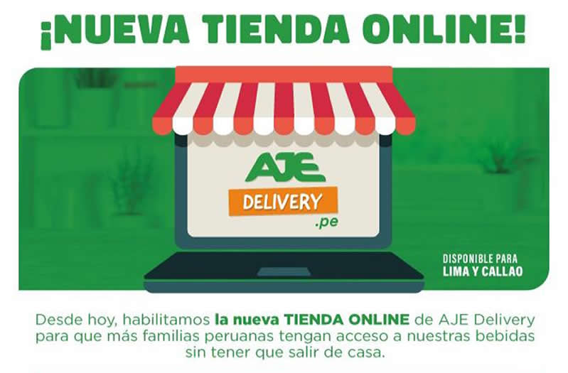 Grupo AJE habilita tienda virtual para delivery a casas